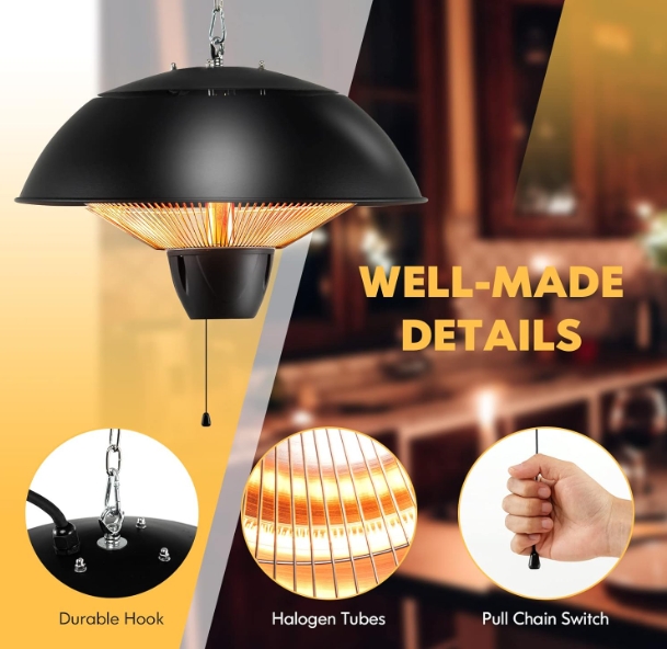 Umbrella heater