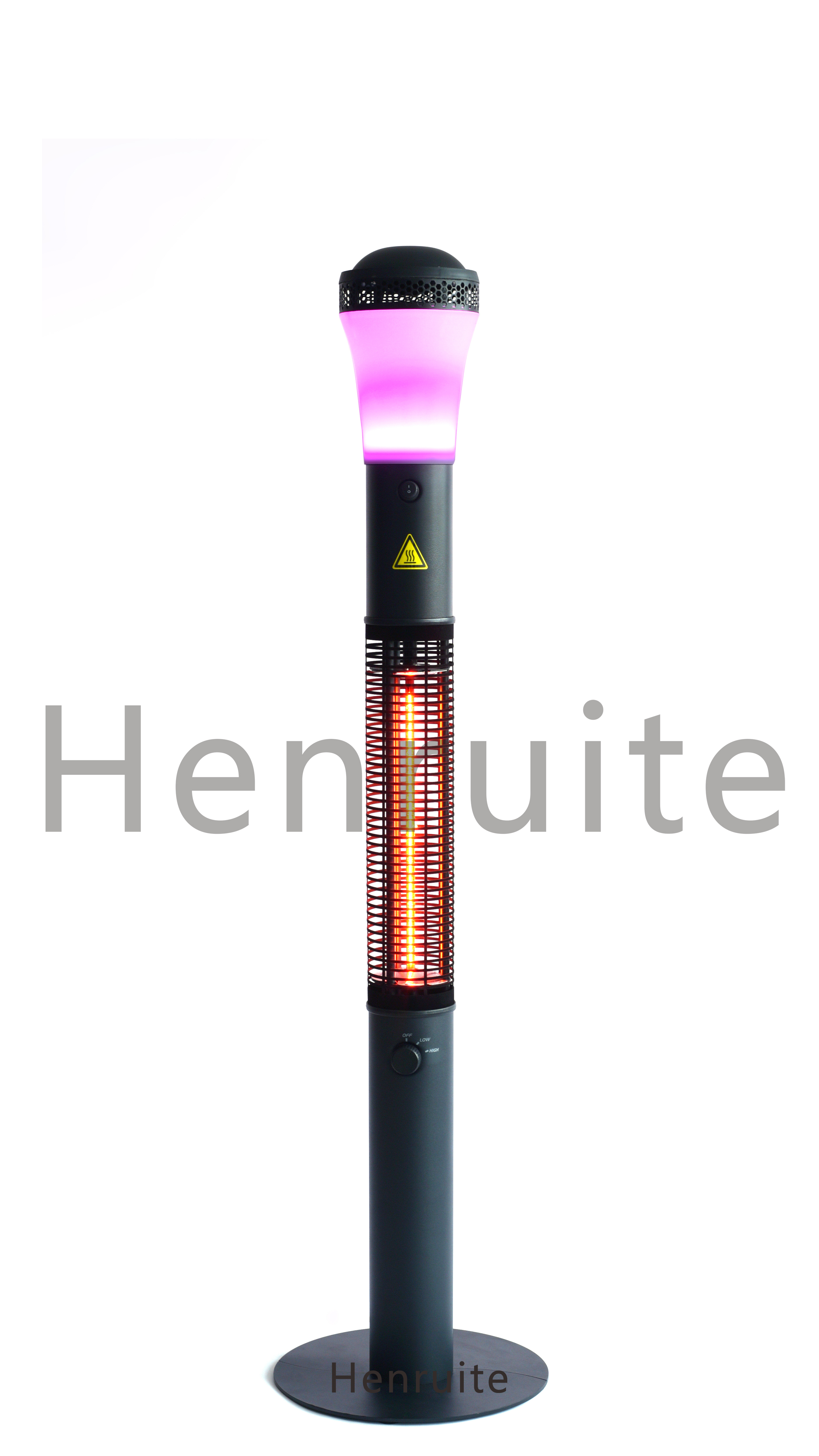 Infrared wall heater
