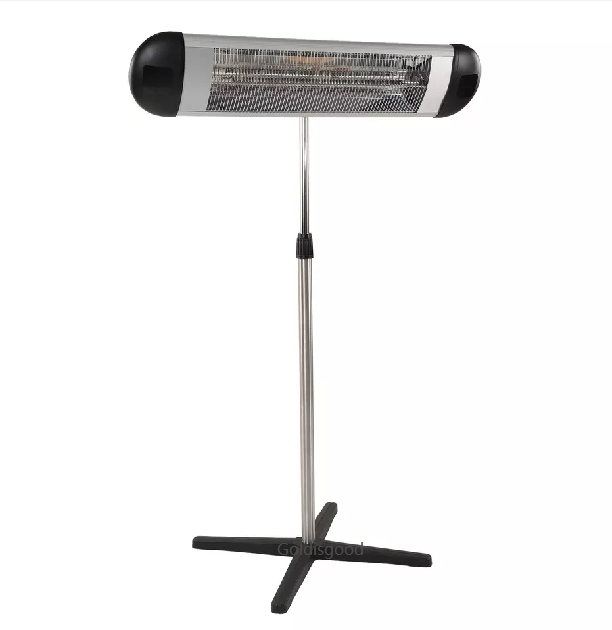 Wall mount heater for pub garden