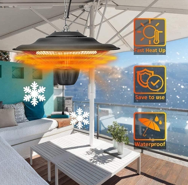 IP65 waterproof electric heater
